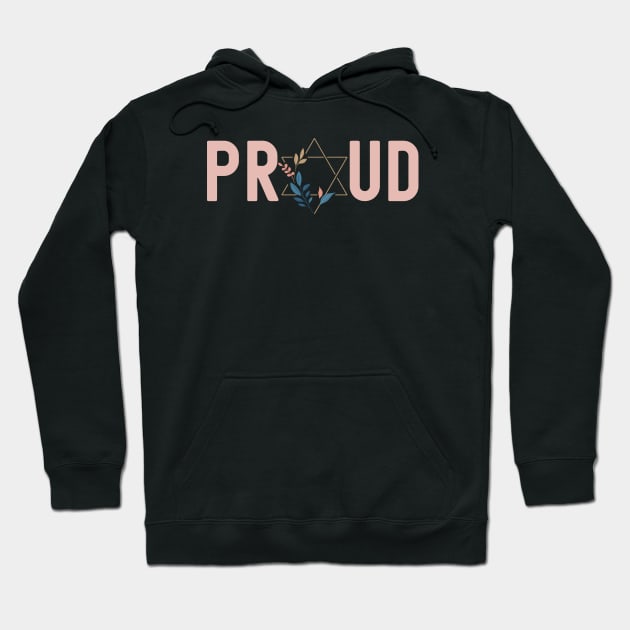 Proud Jewish Hoodie by HobbyAndArt